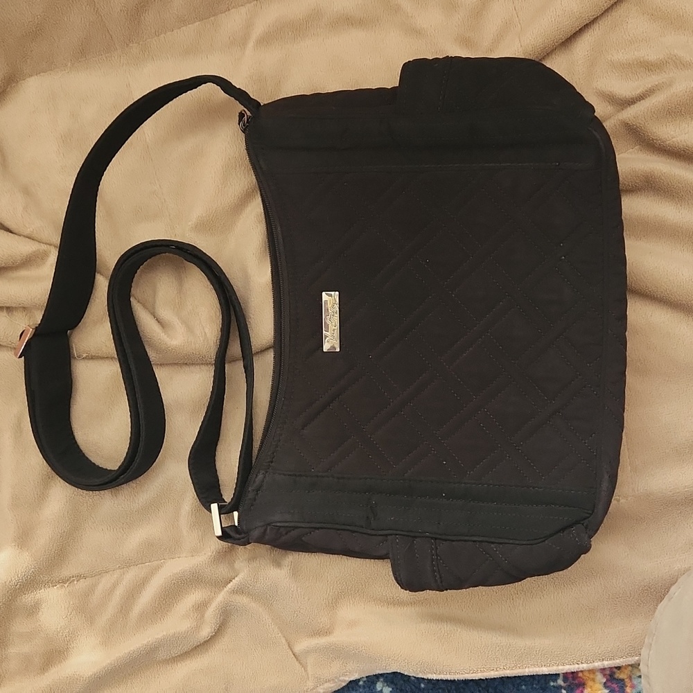 VERA BRADLEY Quilted Black Crossbody